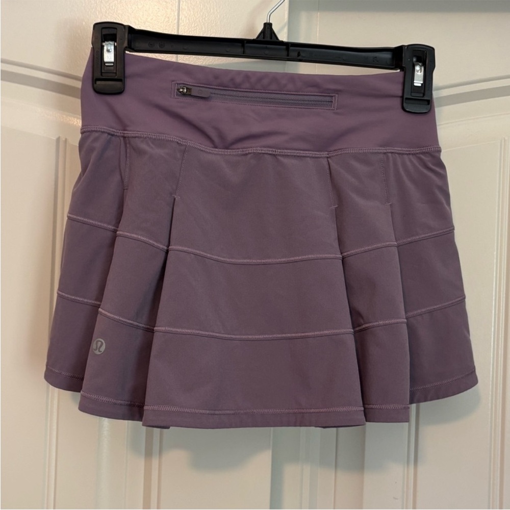 Lululemon Pace Rival Mid-Rise Skirt Purple Ash size 4 - Picture 4 of 7